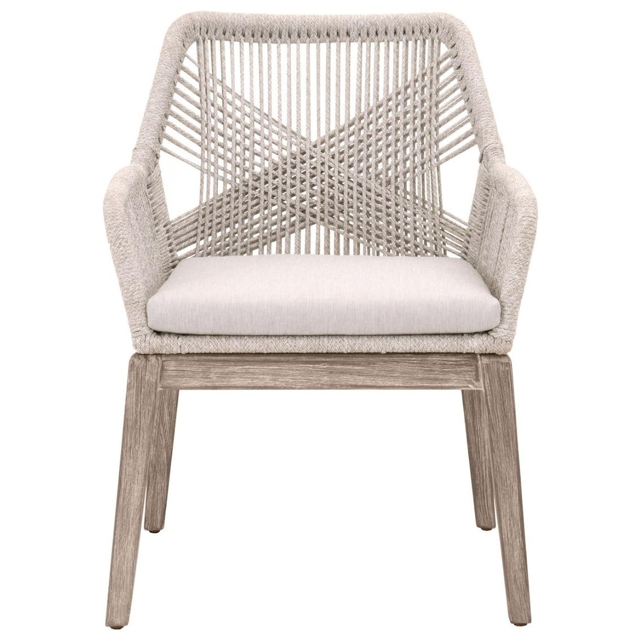 Essentials for Living Woven LOOM ARM CHAIR