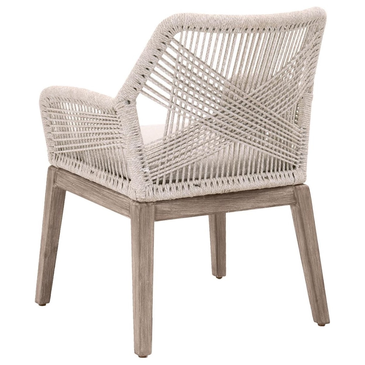 Essentials for Living Woven LOOM ARM CHAIR