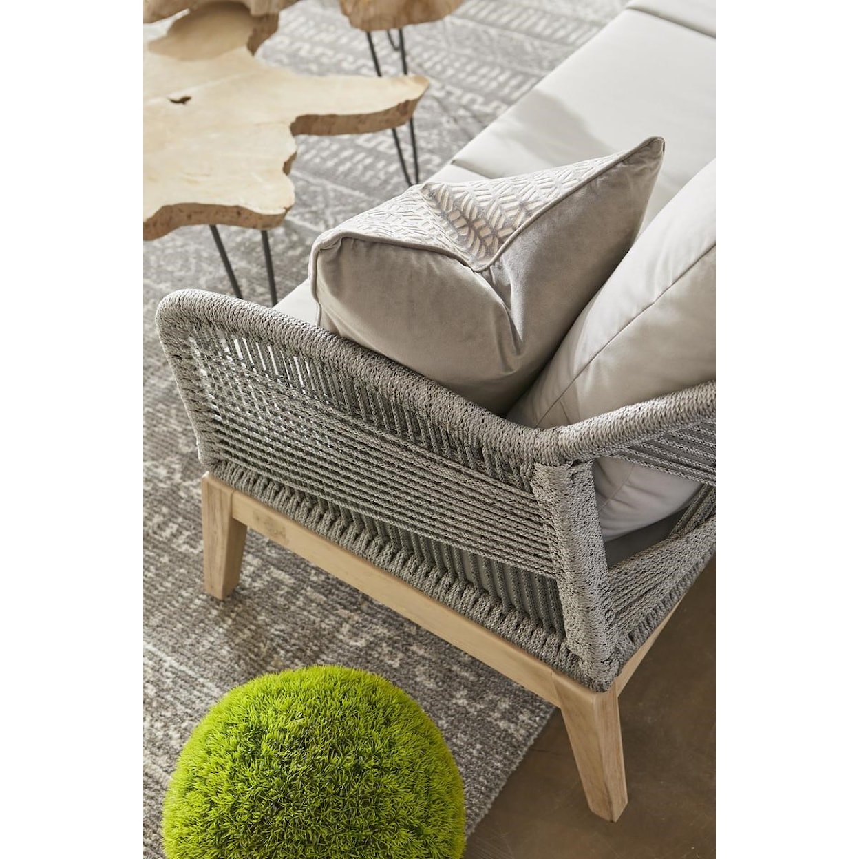 Essentials for Living Woven Loom Sofa
