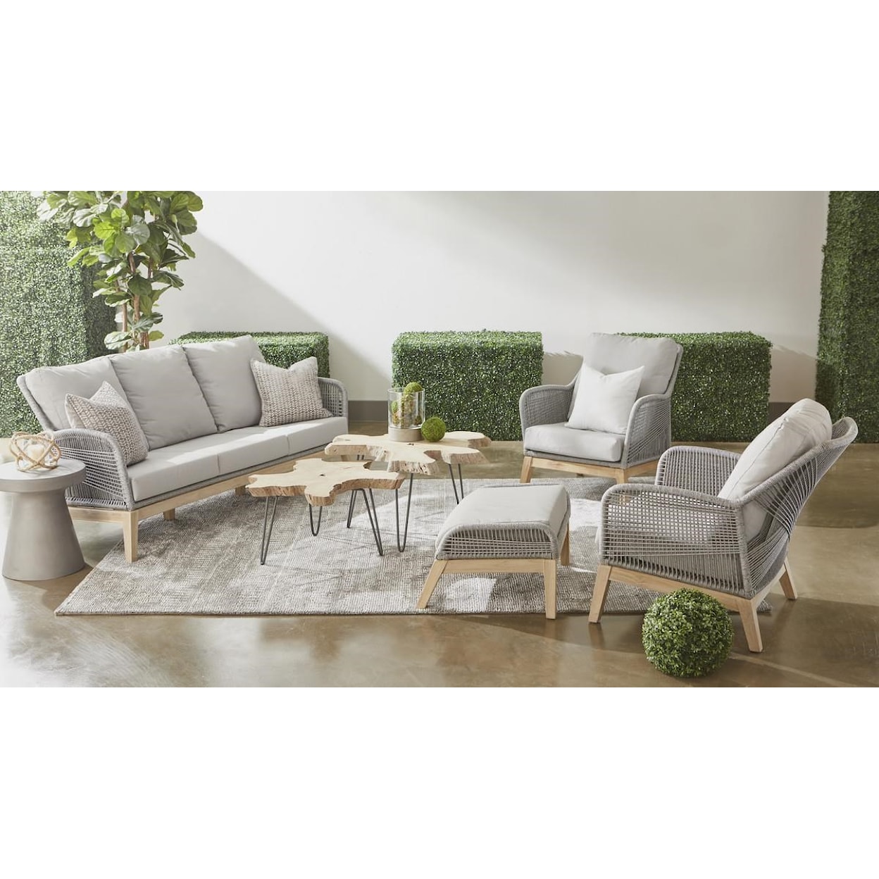 Essentials for Living Woven Loom Sofa