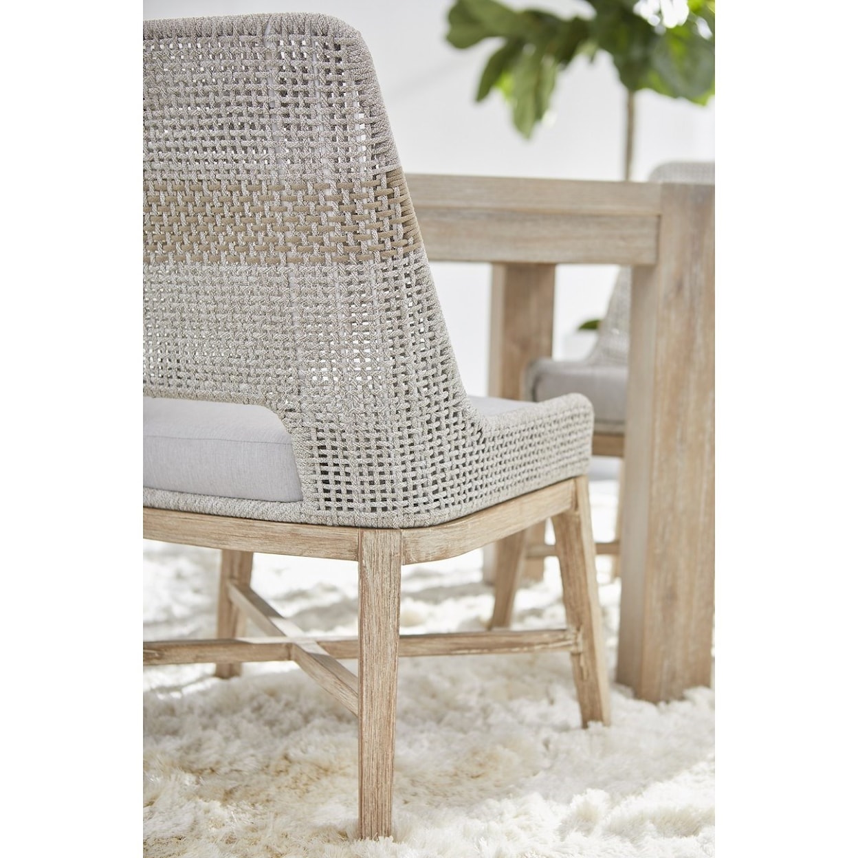 Essentials for Living Woven Tapestry Dining Chair