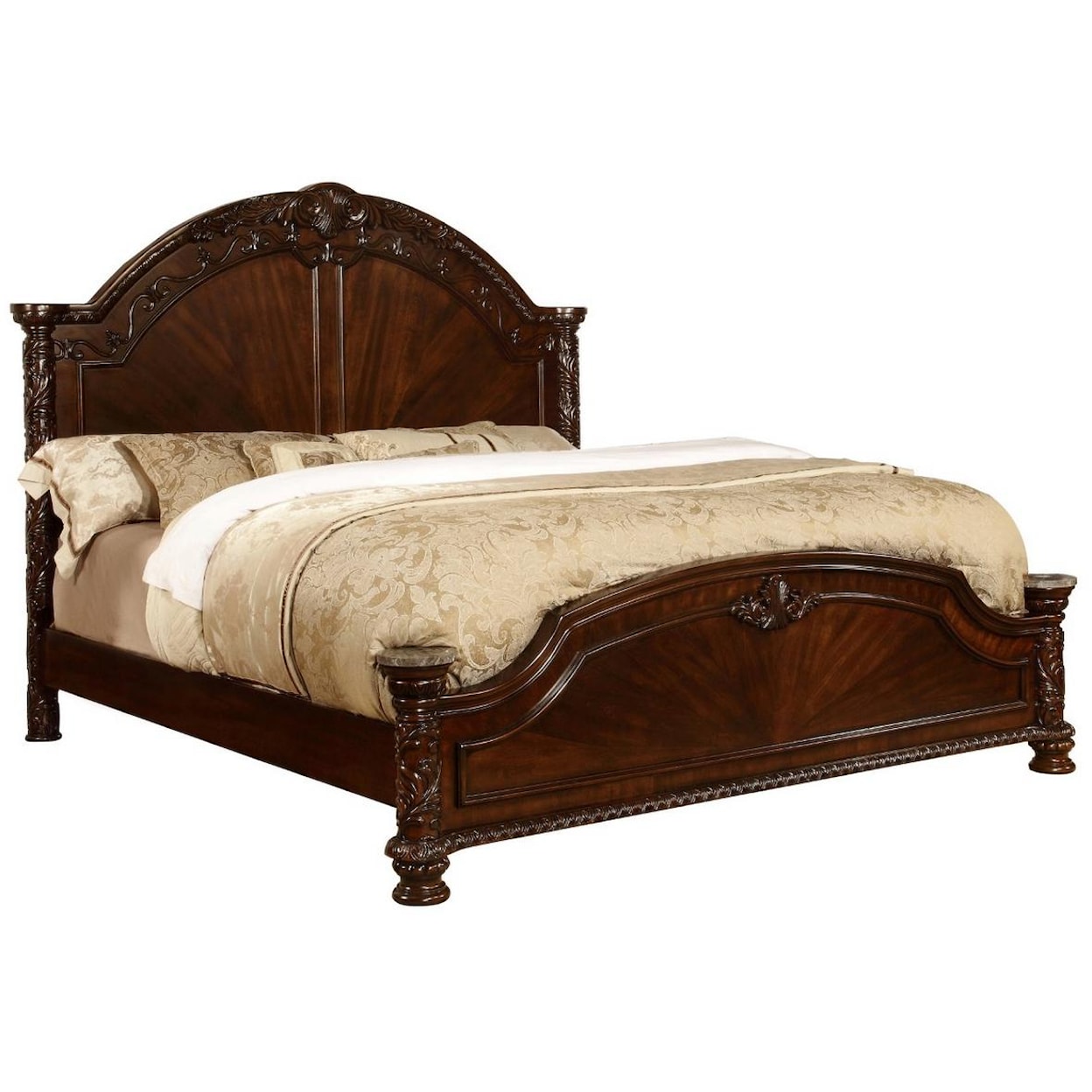 Fairfax Home Furnishings Patterson King Poster Bed