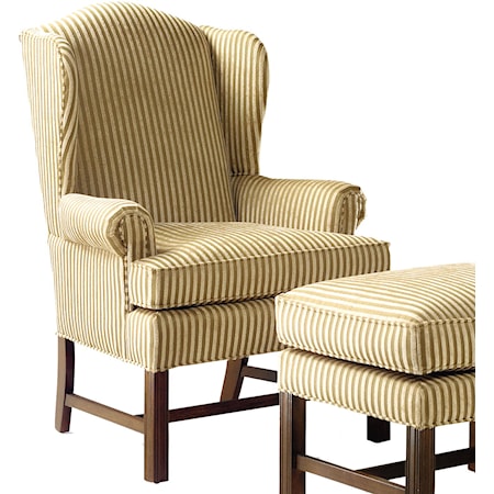 Upholstered Wing Chair