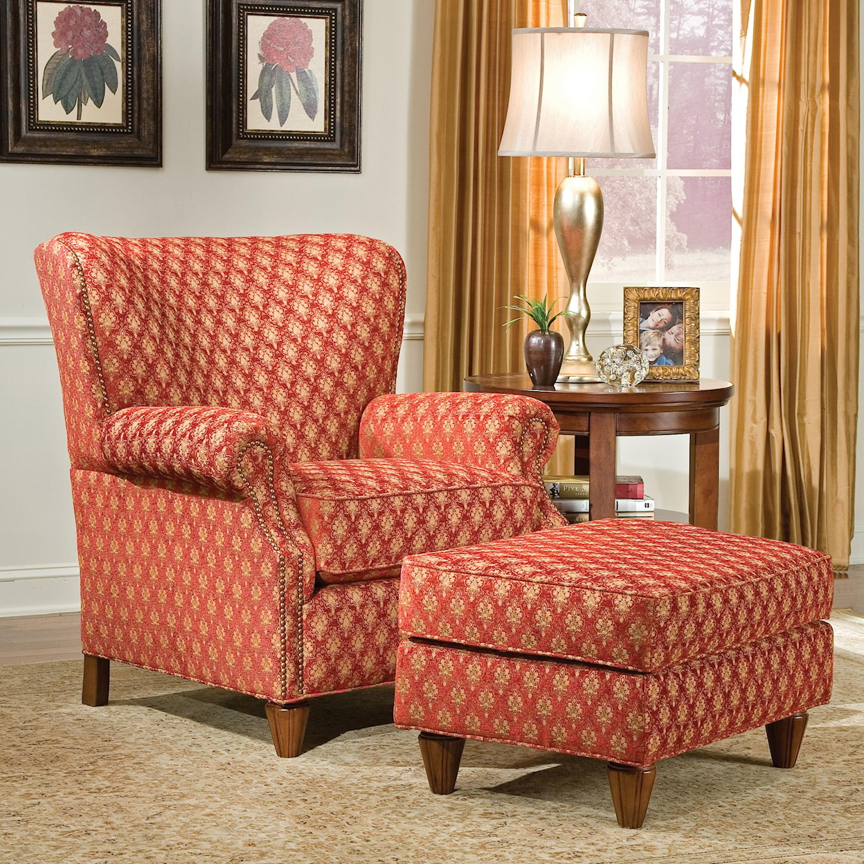 Fairfield 1403 Chair and Ottoman