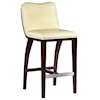 Fairfield Barstools  High End Bar Stool with Wood Accents