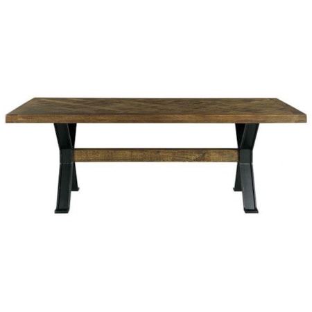 Double Pedestal Dining Table