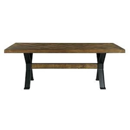 Double Pedestal Dining Table
