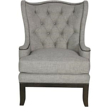 Upholstered Wing Chair