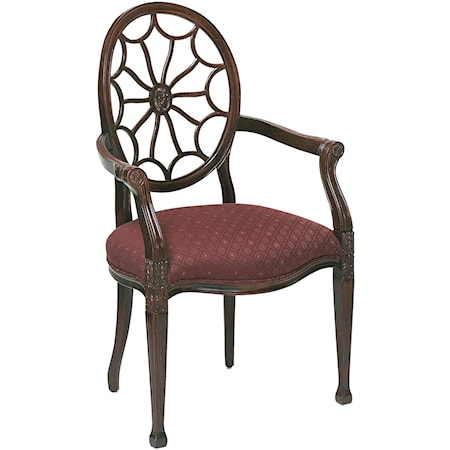Web Back Arm Chair