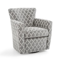 Contemporary Swivel Accent Chair