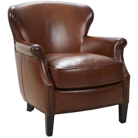 Oxford Leather Lounge Chair