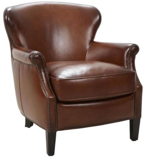 Oxford Leather Lounge Chair