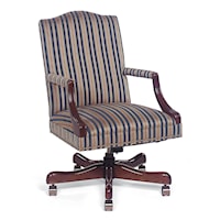 Fabric Upholstered Executive Swivel Chair
