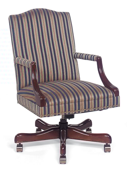 Fabric Upholstered Executive Swivel Chair