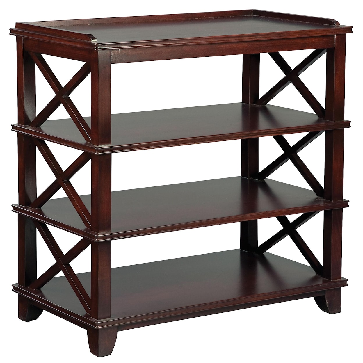 Fairfield Tables Casual Dining Room Side Table with Storage