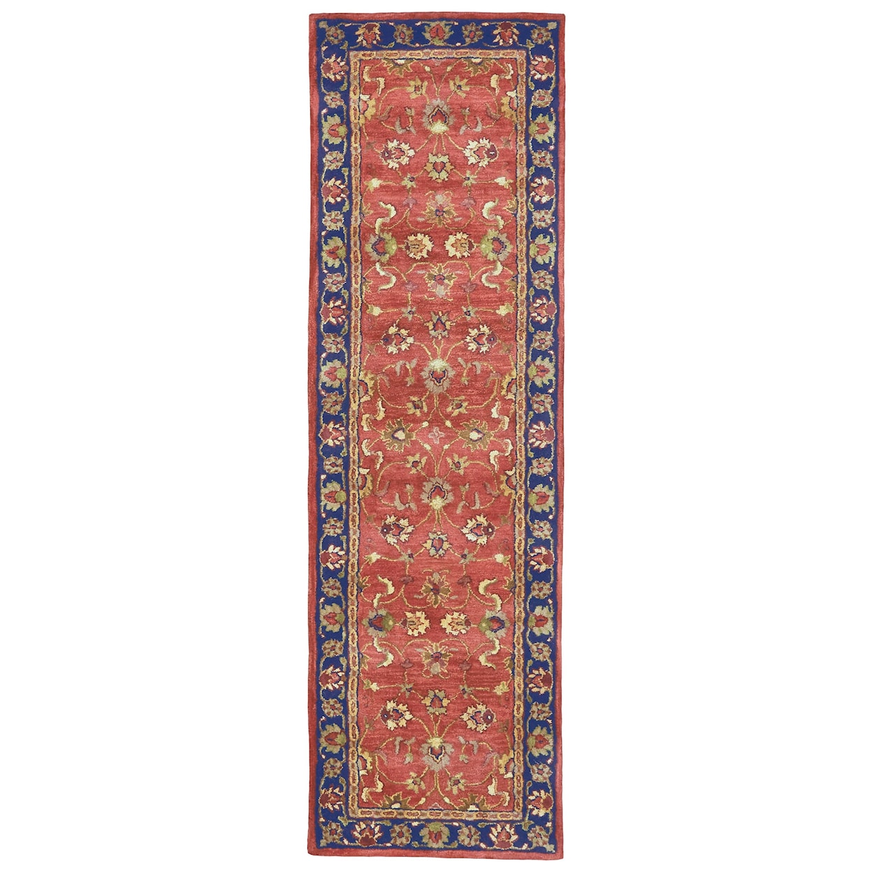 Feizy Rugs Alexandra Red/Navy 5' x 8' Area Rug