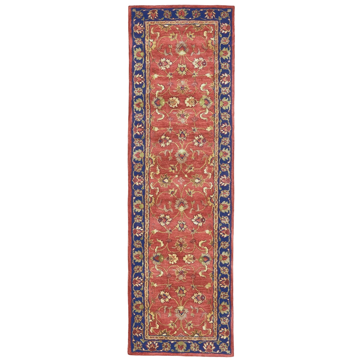 Feizy Rugs Alexandra Red/Navy 9'-3" x 13' Area Rug