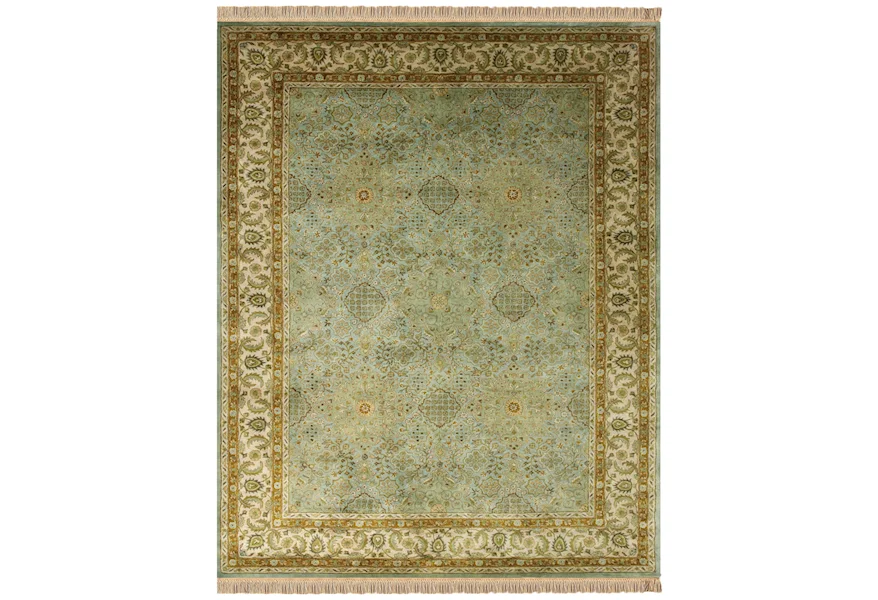 Amore Ocean/Beige 8' X 11' Area Rug by Feizy Rugs at Jacksonville Furniture Mart
