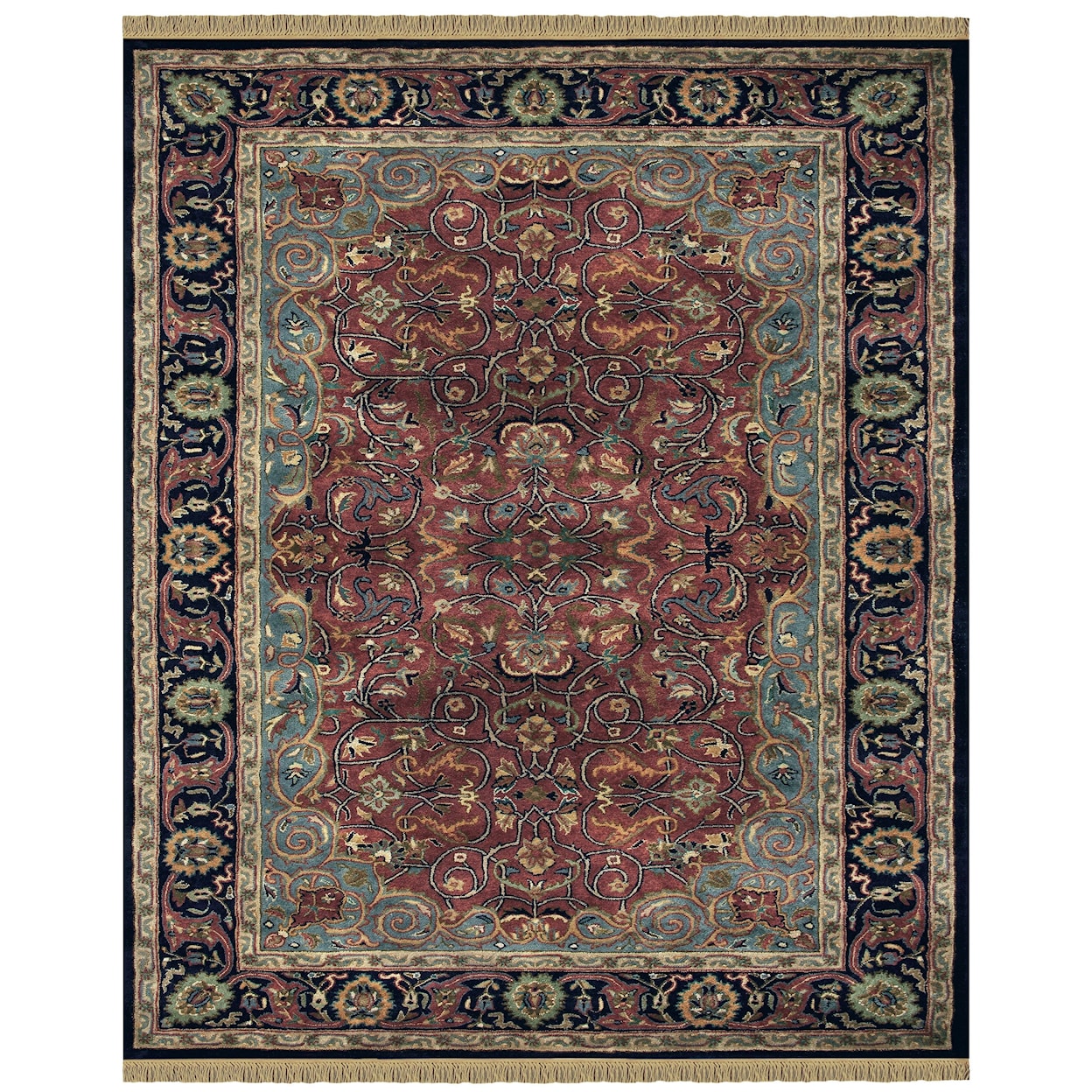 Feizy Rugs Amore Plum 8' x 8' Round Area Rug