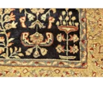 Feizy Rugs Amore Black/Gold 8' X 11' Area Rug