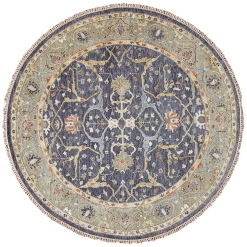 Charcoal Round 8' (Available in Multiple Sizes)