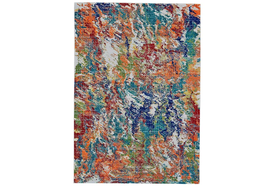 Archean Vacation 5' x 8' Area Rug by Feizy Rugs at Jacksonville Furniture Mart
