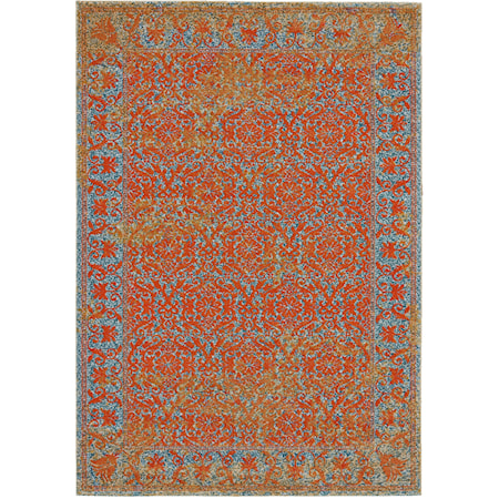 Cantaloupe 2'-2" x 4' Area Rug