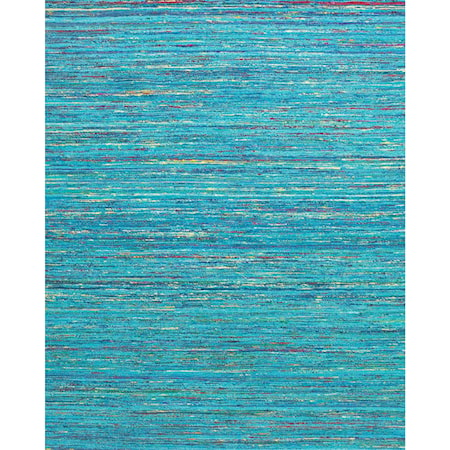 Aqua 3'-6" x 5'-6" Area Rug