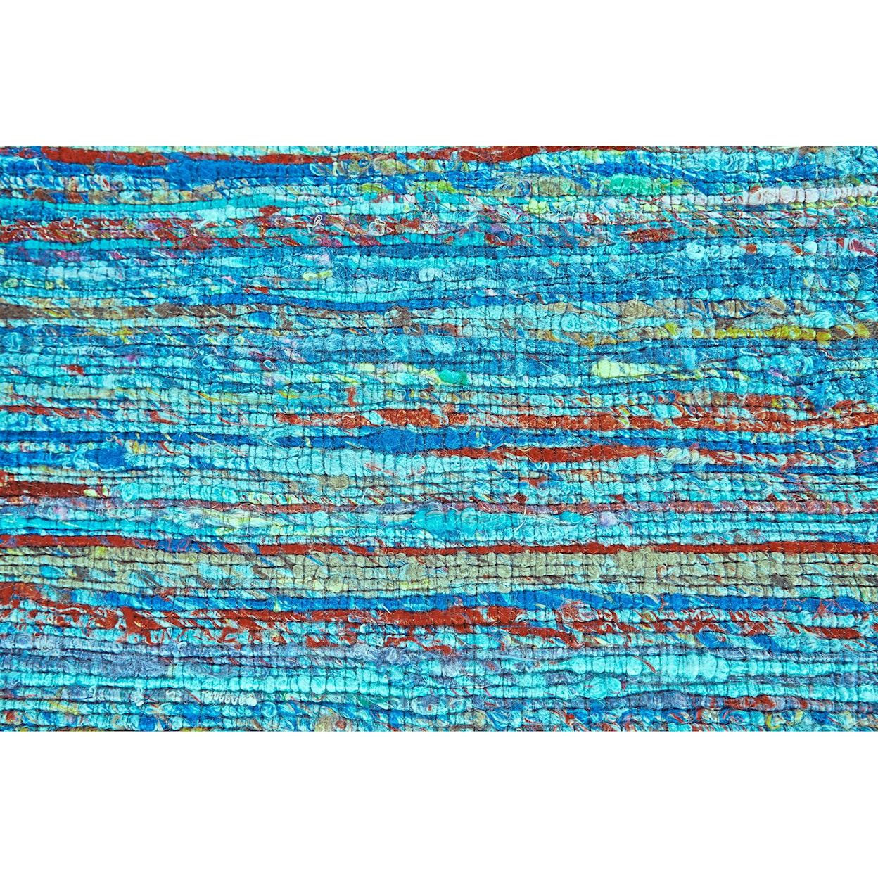 Feizy Rugs Arushi Aqua 3'-6" x 5'-6" Area Rug