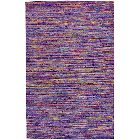 Purple 3'-6" x 5'-6" Area Rug