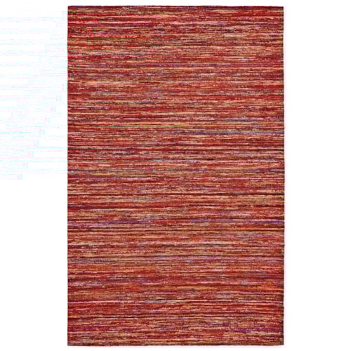 Red/Multi 2' x 3' Area Rug