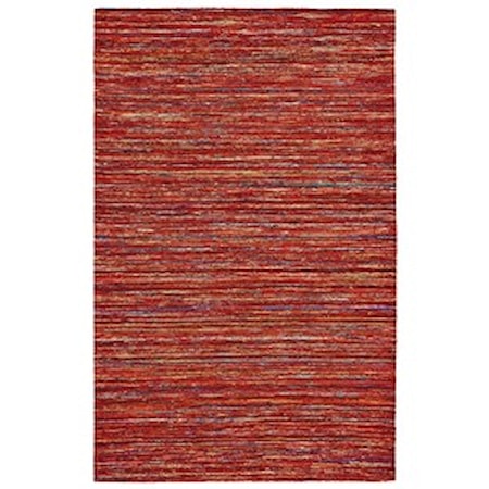 Red/Multi 2' x 3' Area Rug
