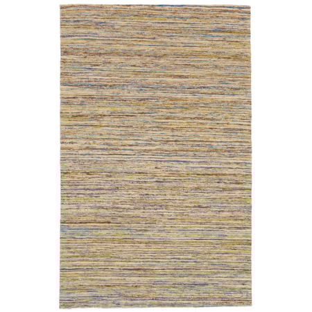 Teal/Beige 2' x 3' Area Rug
