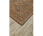 Feizy Rugs Ashi Brown/Brown 5'-6" x 8'-6" Area Rug
