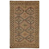 Feizy Rugs Ashi Brown/Brown 7'-9" x 9'-9" Area Rug