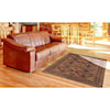 Feizy Rugs Ashi Brown/Brown 2'-6" x 8' Runner Rug