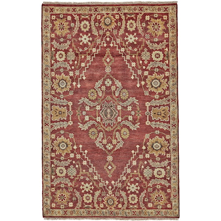 Rust 7'-9" x 9'-9" Area Rug