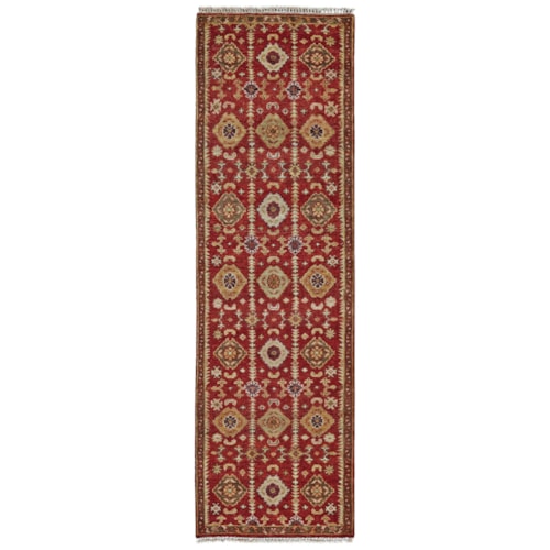 Red 2'-6" x 8' Runner Rug