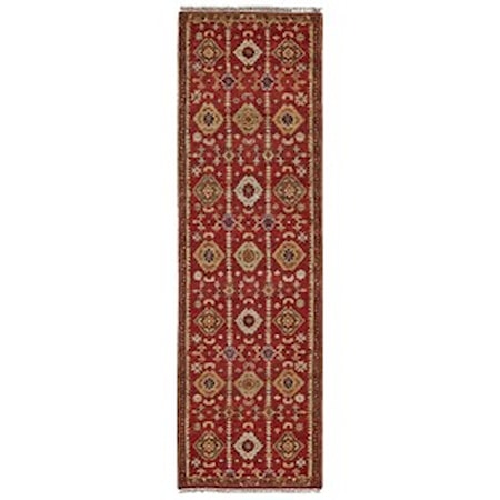 Red 2'-6" x 8' Runner Rug
