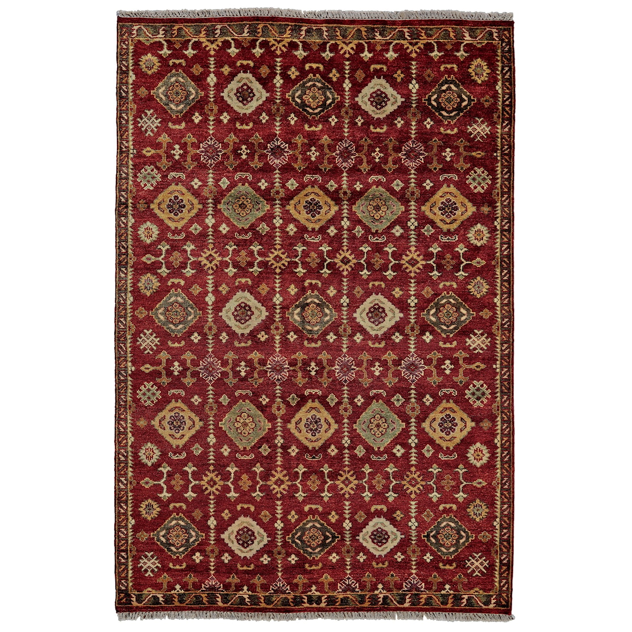 Feizy Rugs Ashi Red 2' x 3' Area Rug