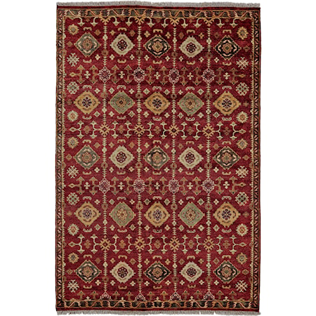 Red 2' x 3' Area Rug