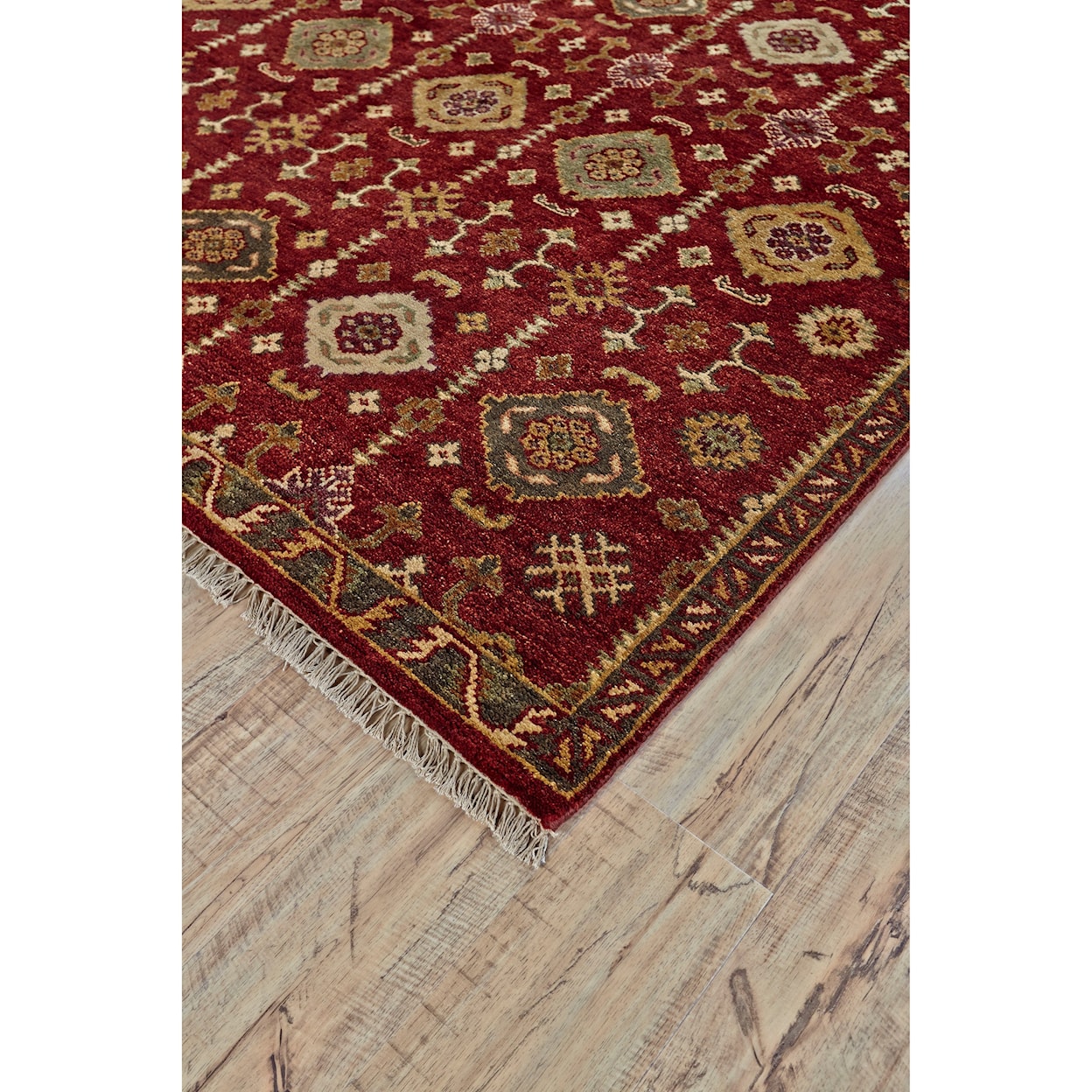 Feizy Rugs Ashi Red 2' x 3' Area Rug