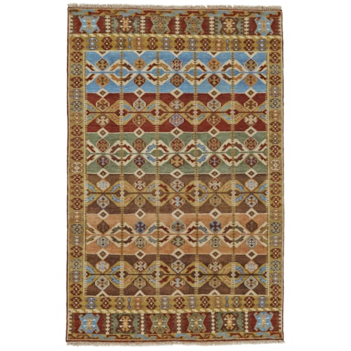 Multi 5'-6" x 8'-6" Area Rug