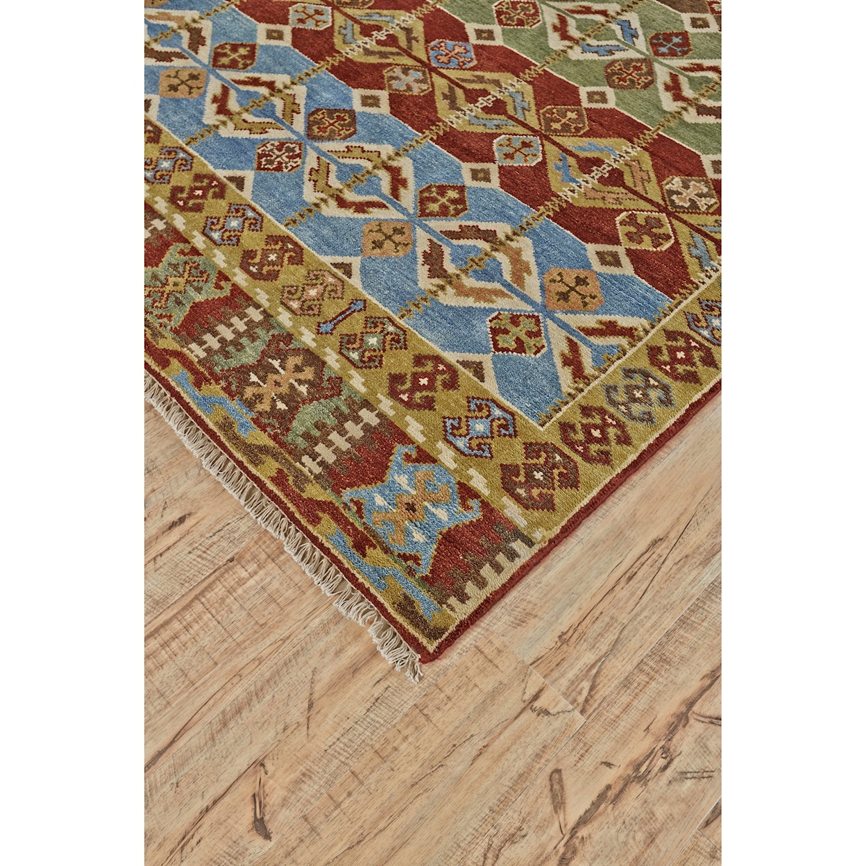 Feizy Rugs Ashi Multi 5'-6" x 8'-6" Area Rug