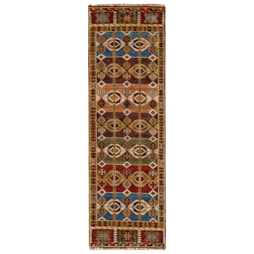 Multi 2'-6" x 8' Runner Rug