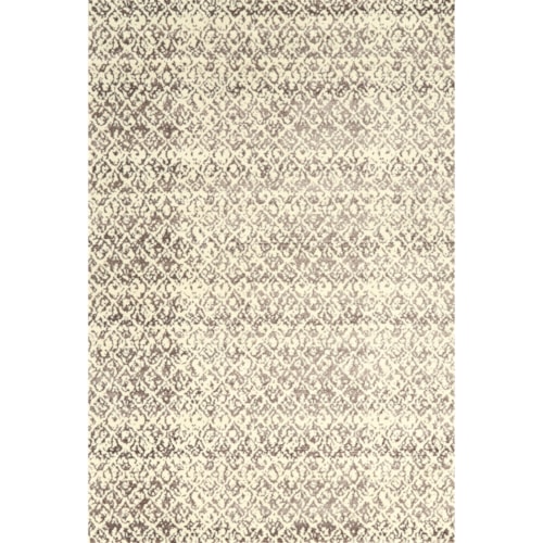 Cream/Gray 10' X 13'-2" Area Rug