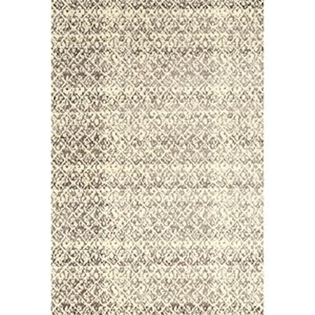 Cream/Gray 10' X 13'-2" Area Rug