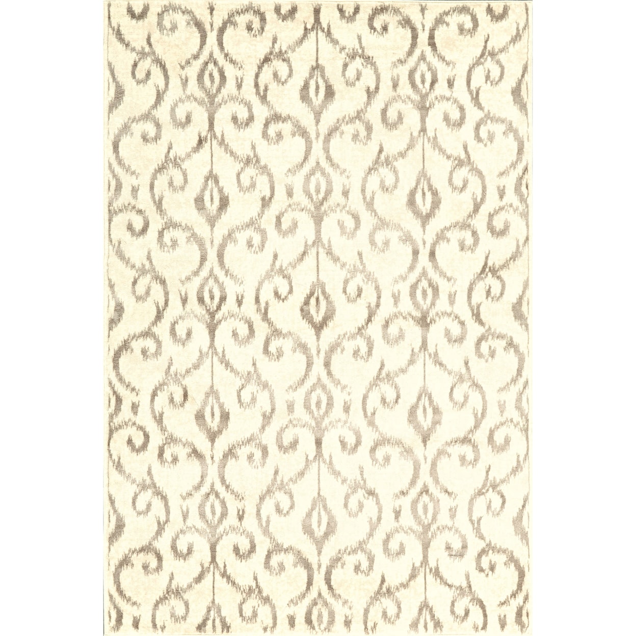 Feizy Rugs Azeri III Cream/Gray 10' X 13'-2" Area Rug