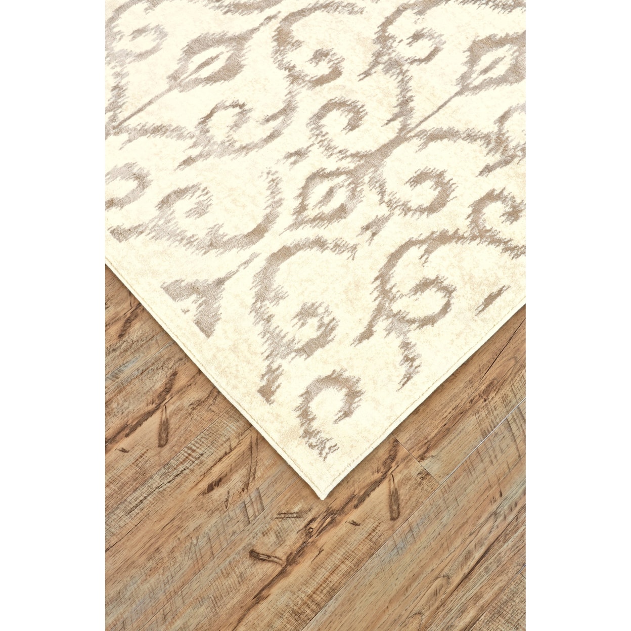 Feizy Rugs Azeri III Cream/Gray 10' X 13'-2" Area Rug