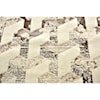 Feizy Rugs Azeri III Cream/Silver 2'-2" x 4' Area Rug